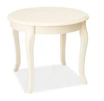 Signal Konferenční stolek ROYAL D | ecru 60 cm