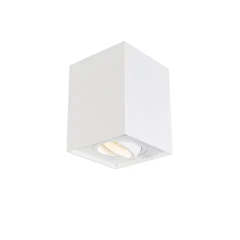 Chytrý bodový reflektor bílý vč. WiFi GU10 nastavitelný - Quadro 1 Up