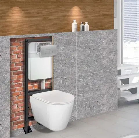 PRIM Podomítkový systém pro WC mechanický bez tlačítka PRIM_20/0026