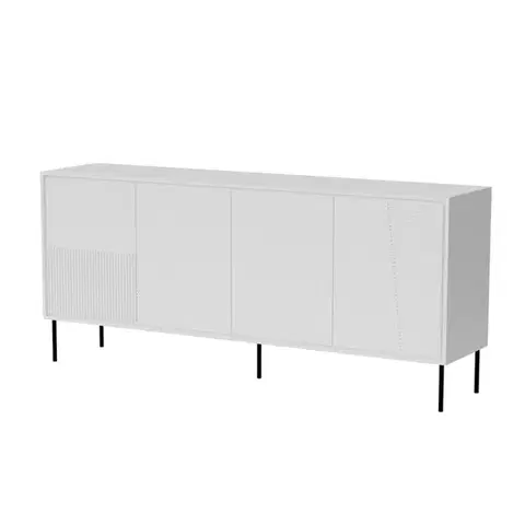 HALMAR Komoda ABI 200 cm bílá