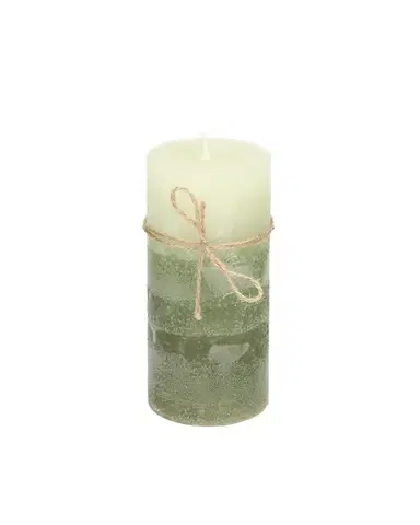 Svíčka Silvia 14cm green