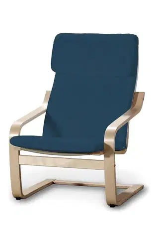 Sedák na křeslo IKEA Poäng barva tmavě modrá