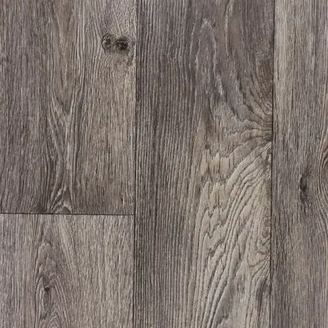Beauflor, PVC podlaha - lino Toptex Aged Oak 967M - dub, na míru, šíře 5m, šedá, filc, chodba / předsíň