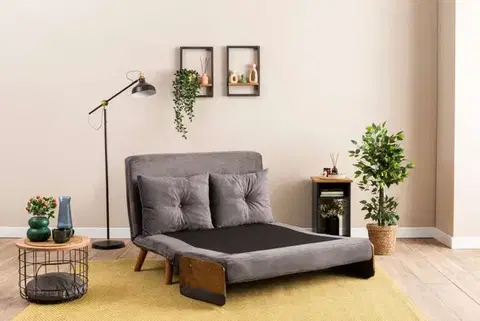 Dvoumístná rozkládací pohovka Cosmo 2-Seater - Grey