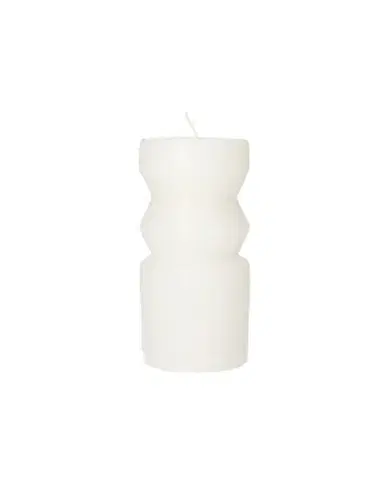 Svíčka Cornelia 14cm white