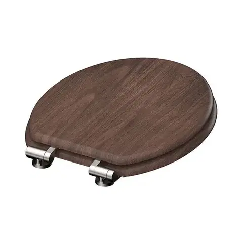 Eisl WC sedátko se zpomalovacím mechanismem SOFT-CLOSE DARK WOOD MDF 80193DARKWOOD