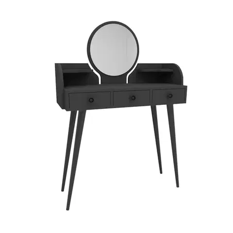 Kosmetický stůl Elegans Anthracite