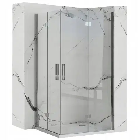 REA Sprchová kabina Molier Chrome Double 90x90 KPL-K6372