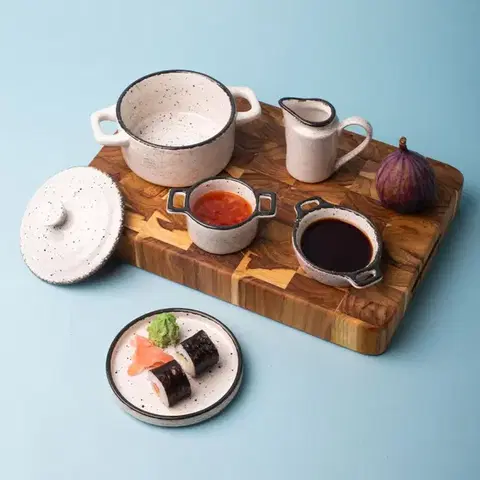 Miska Flowl Atelier šedá s držadly ø7.2 cm – Gaya - 452171
