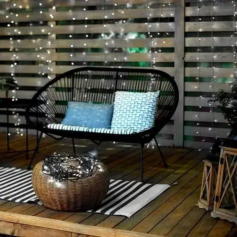Solight Vánoční řetěz 200 LED teplá bílá, 20 m, M