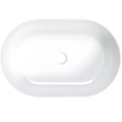 DEANTE Kulaté keramické keramické umyvadlo na desku CGR_6U6S