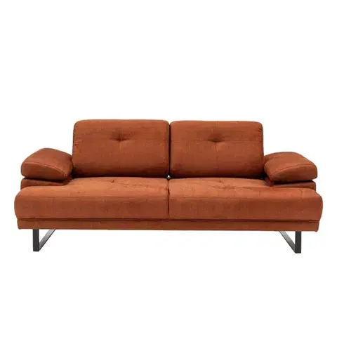 Dvoumístná rozkládací pohovka Mustang - Orange