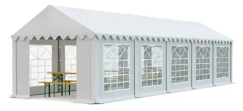 Zahradní párty stan 3x10m bílá KLASIK