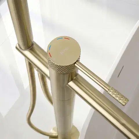 REA Volně stojící baterie Venti Brush Gold REA-B9765