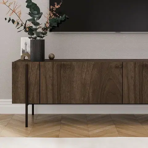 TV stolek Herman - Walnut