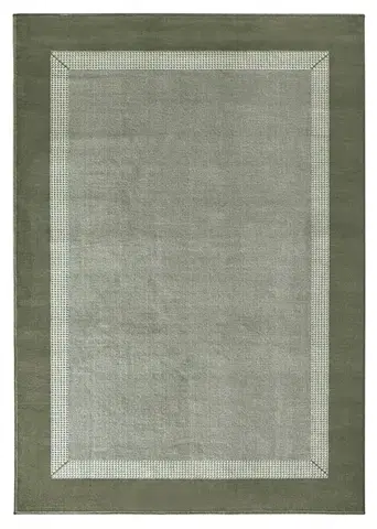 Hanse Home, Kusový koberec Basic 105487 Green, 160x230, zelená, chodba / předsíň