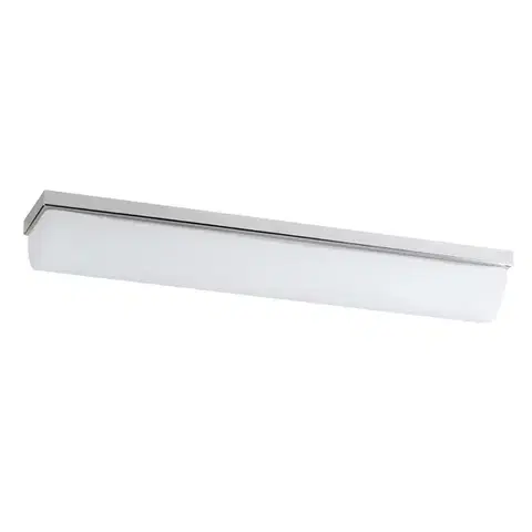 OSMONT SYL51422 SYLVIA 1 stropní/nástěnné skleněné svítidlo nerez leštěná / bílá IP44 3000 K 18W LED