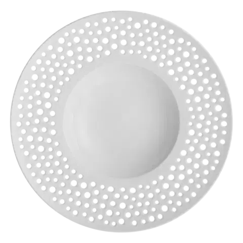 Talíř hluboký gourmet perforovaný 30 cm - Flow - 491171