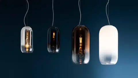 Artemide stropní svítidlo Gople E27 černá/bronz