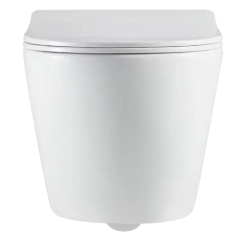CERSANIT předstěnový instalační systém s černým tlačítkem K97-0574 + WC INVENA LIMNOS /VÍROVÉ SPLACH/ WITH SOFT, včetně soft/close sedátka K97-526 0574 LI1