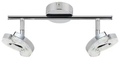 Stropní nástěnná lampa 2 LED páska Morris