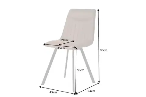 Jídelní židle 2 ks NYX Dekorhome