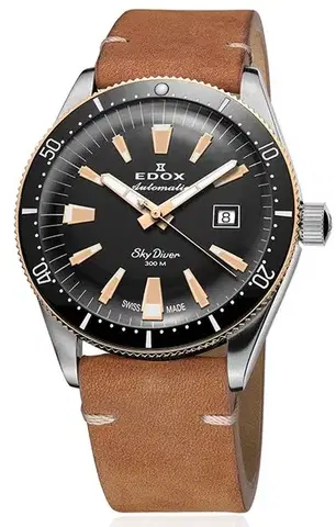 EDOX Skydiver Date Automatic 80126-357RNM-NIRB Limited Edition