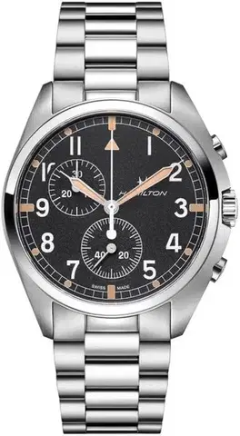 Hamilton Khaki Aviation Pilot Pioneer Chrono Quartz H76522131