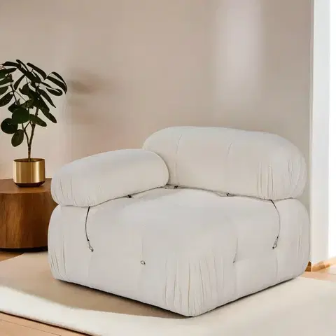 Křeslo / Jednomístná pohovka Bubble L1 - Beige