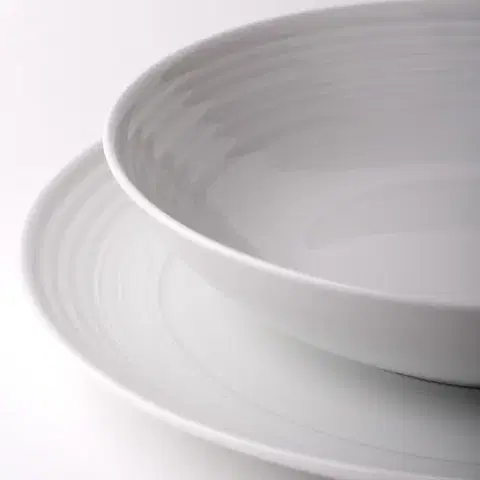 Talíř hluboký Coupe classic Deco 22 cm sada 6 ks – UNIVERS bílý - 450299