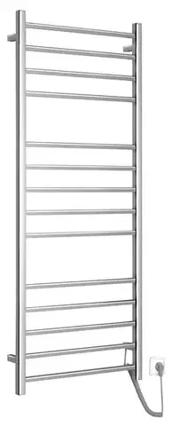 SAPHO ESKINADO elektrický sušák ručníků, hranatý, 600x1500 130 W, nerez lesk ER450V
