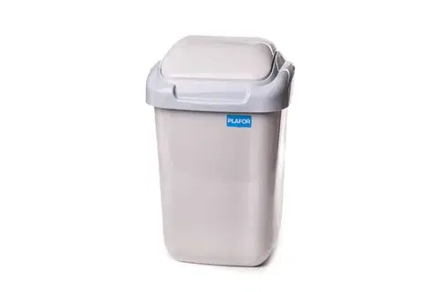 PLAFOR - Koš odpadkový STANDARD 15l béžovošedý