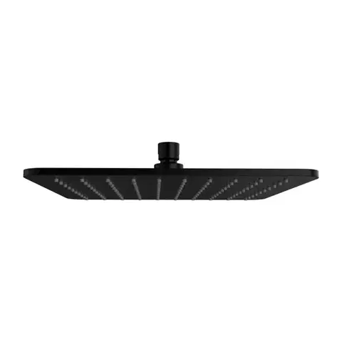 OMNIRES SLIMLINE dešťová sprcha, 25 x 25 cm černá mat /BLM/ WG225/OBL