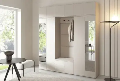 ArtPK Předsíň BIANCO 2 | cashmere se zrcadlem Barva: Trinity 02