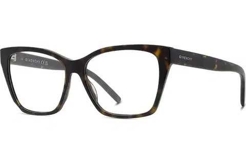 Givenchy GV DAY DAY Havana Rectangular Eyeglasses - ONE SIZE (55)