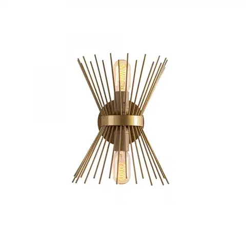Opviq Nástěnná lampa Kirpi zlatá