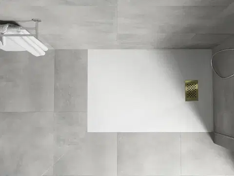 MEXEN Hugo krytka do vaničky, zlatá 42910050