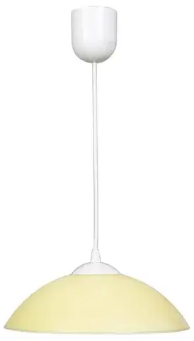 Závěsné svítidlo Fino 28 žluté 1x60W E27