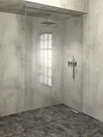 POLYSAN ARCHITEX sada pro neviditelné uchycení skla, podlaha-stěna-strop, 1610x2600, leštěný hliník AL2616