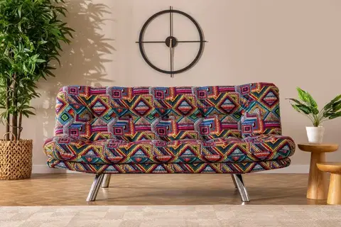 Trojmístná rozkládací pohovka Misa Small Sofabed - Patchwork