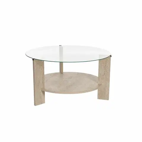 Konferenční stolek Clara Travertine