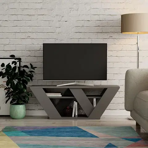 Televizní stolek Pipralla Anthracite