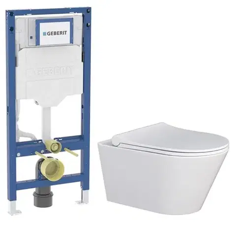 GEBERIT Duofix bez tlačítka + WC MYJOYS MY1 + SEDÁTKO 111.300.00.6 MY1