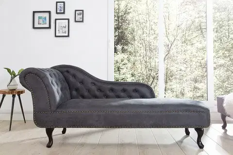 Estila Luxusní lenoška Chesterfield Antik Look