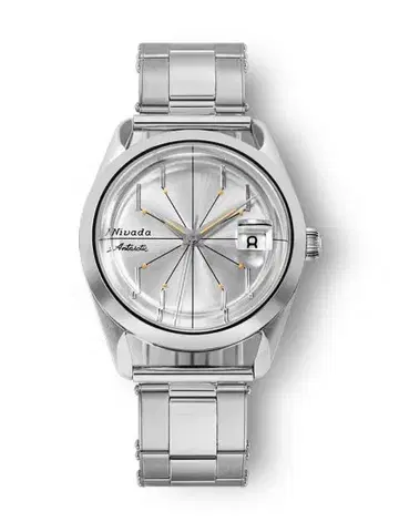 Nivada Grenchen Antarctic Spider - Bracelet Flat Link