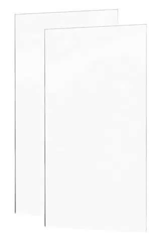 MEXEN Sada samostatných skel k vanové zástěně VELAR 80x150, 8 mm transparent 896-080-000-00-00