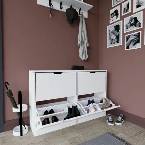 Botník Duru Matte White