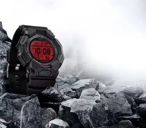 Casio G-Shock GD-010BBR-1ER Black and Bold Red Series
