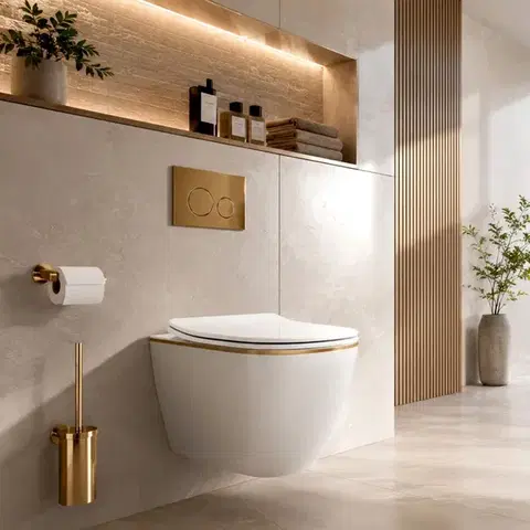 REA Závěsná WC mísa Carlo Mini Tornado NF GOLD EDGE REA-C6806