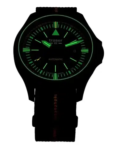 Traser P67 Officer Pro Automatic Black/Yellow NATO